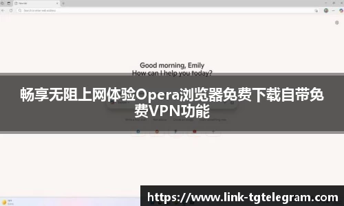 畅享无阻上网体验Opera浏览器免费下载自带免费VPN功能
